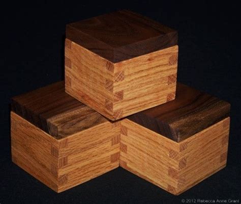 Hand Made Finger Jointed Ring Box By Grants Woodworking