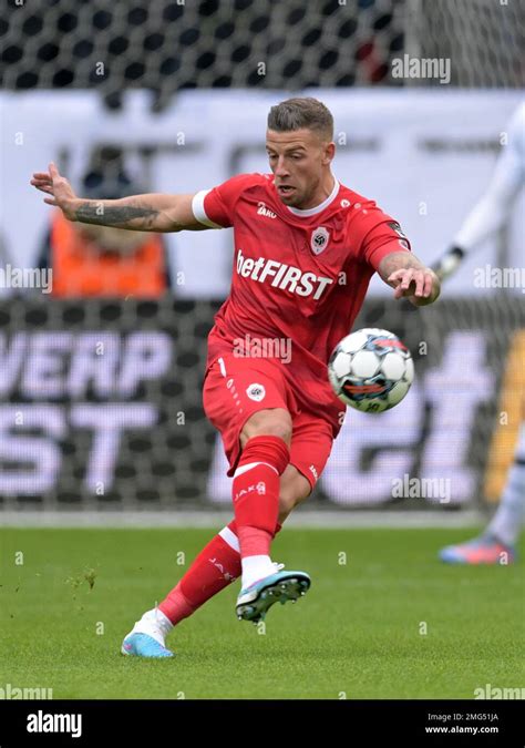 Antwerp Toby Alderweireld Of Royal Antwerp Fc During The Belgian