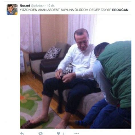 Recep Tayyip Erdo An N Abdest Sonras Foto Raf Uluda S Zl K