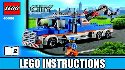 LEGO Instructions City 60056 Tow Truck Book 2 YouTube