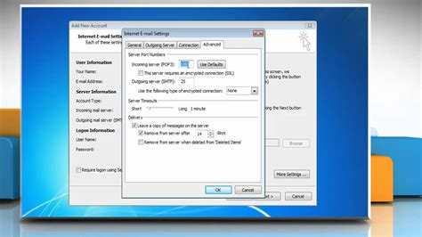 How to set up two email accounts in outlook 2010 - gaishoes