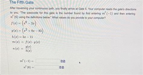 Solved After Traversing Your Continuous Path You Finally Chegg