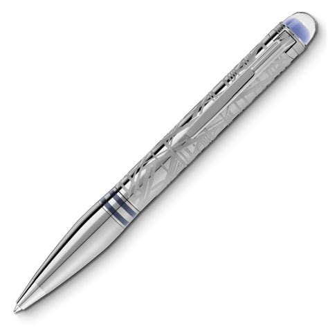 Montblanc Starwalker Spaceblue Metal Fineliner Pen Wheelers Luxury Ts