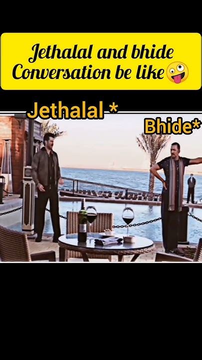 Conversation Between Jetha Vs Bhide Is🤪😅😂 Youtube