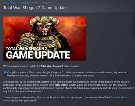 Shogun 2 Mods broken - Ganker