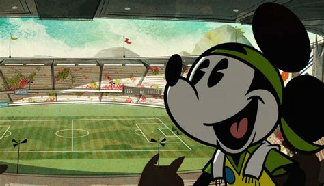 Disney Celebrates World Cup With Portuguese Mickey Mouse Short Rotoscopers