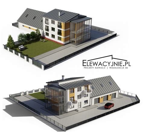 Projekty Elewacji Elewacyjnie pl Projekty elewacji domu i budynków