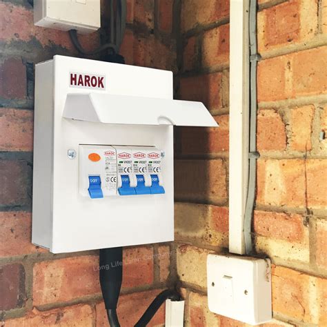 Wiring Diagram For A Garage Consumer Unit Electrical Wiring Work