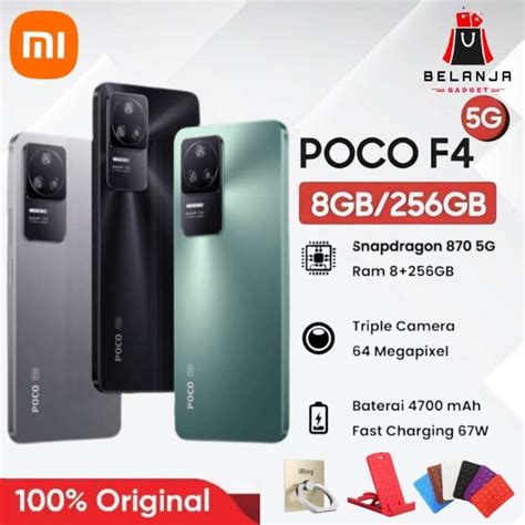 Promo XIAOMI POCO F4 RAM 6 128GB 8 256GB GARANSI RESMI XIAOMI