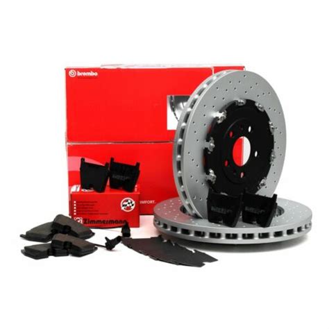 BREMBO Bremsscheiben Ø 365mm ZIMMERMANN Beläge Wako für AUDI RS4 B7