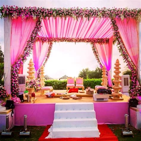 South Indian Wedding Mandap Decoration Ideas | Shelly Lighting