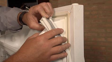 How To Fix Refrigerator Door Seal Youtube