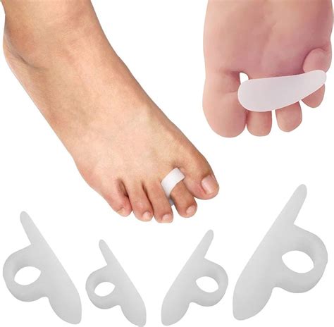 Pedimend Single Loop Silicone Gel Toe Separators For Claw Toes