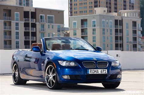 Function and Style for Blue Convertible BMW 3-Series Thanks to Custom Accessories — CARiD.com ...