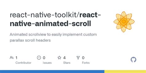 Github React Native Toolkit React Native Animated Scroll Animated