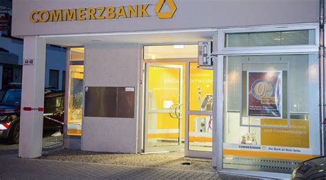 Schl Chtern Geldautomat Der Commerzbank Gesprengt