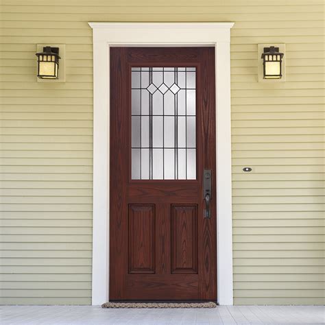 Epic Collection Customizable Fiberglass Prehung Front Door Steves And Sons