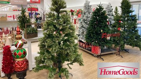 HOMEGOODS SHOP WITH ME CHRISTMAS DECORATIONS CHRISTMAS TREES HOME DECOR