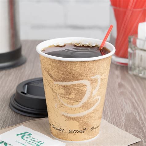 Solo MS Oz Mistique Single Sided Poly Paper Hot Cup Case