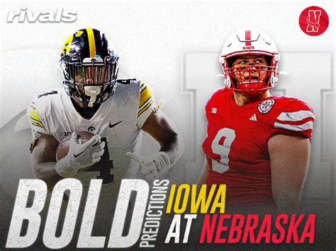 Nebraska Football: Bold Predictions for Nebraska-Iowa, ceiling for ...