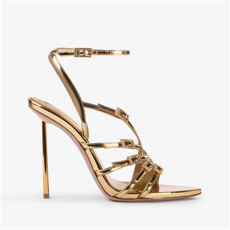 Nugget Gold Metallic Sandal Le Silla