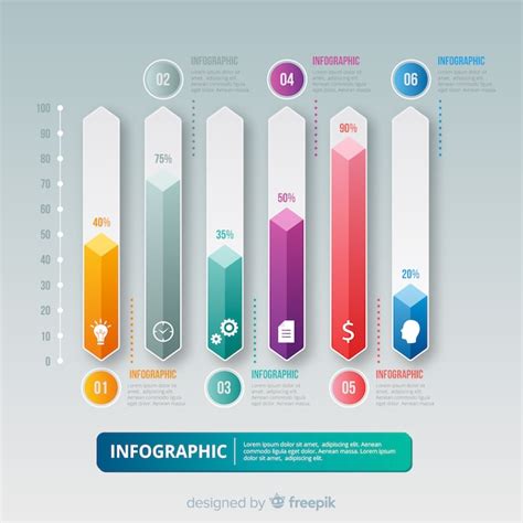 Modèle d infographie Télécharger des Vecteurs gratuitement