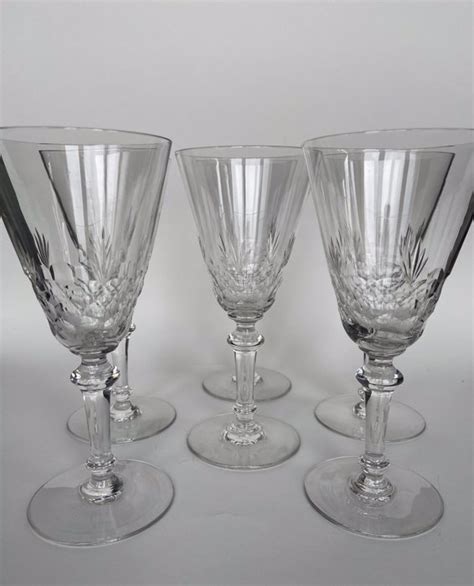 Baccarat Serie Di 6 Bicchieri Da Acqua Ecailles Et Catawiki