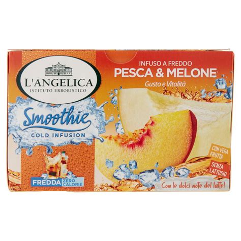 INFUSO SMOOTHIE PESCA E MELONE ANGELICA 18 FILTRI L Ecommerce Secondo