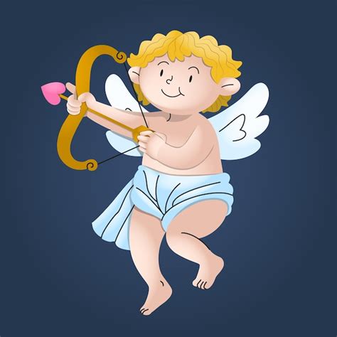 Premium Vector Cupid Valentine Day Vector