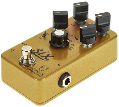 Tsakalis Audioworks Six Booster Overdrive Distortion Overdrive