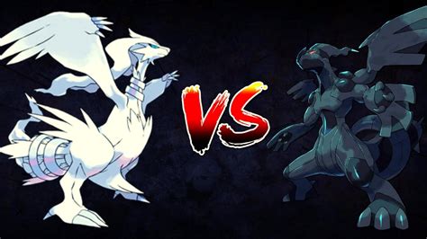 Reshiram Vs Zekrom Batalha Pokemon Youtube