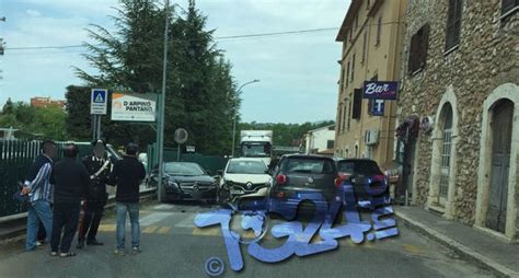 Isola Del Liri Incidente In Via Carnello Foto TG24 Info