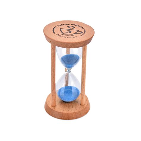 Hong 3 Mins Wooden Frame Sandglass Sand Glass Hourglass Timer Clock Decor Unique T Lazada