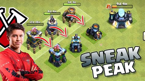 New Clash Of Clans Update Sneak Peak Troop Levels Defense Levels