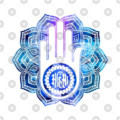 Jain Hand -symbol of Jainism - Jain Hand - T-Shirt | TeePublic