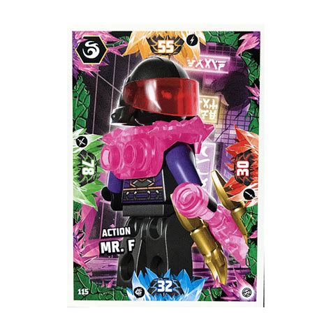 Lego Ninjago Trading Card Game English Series Action Mr F