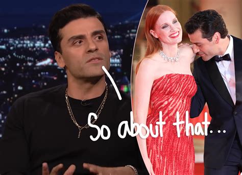 Oscar Isaac Has A Bizarre Explanation For The Time He Sniffed Jessica