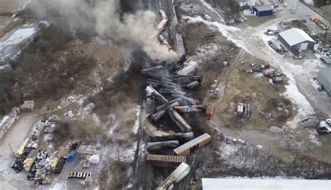 Toxic Chemicals From Ohio Train Derailment Lingered In Buildings For Months • Ohio Capital Journal