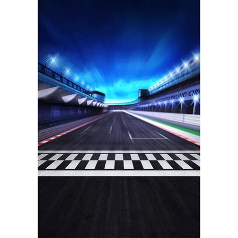 Car Race Track Background