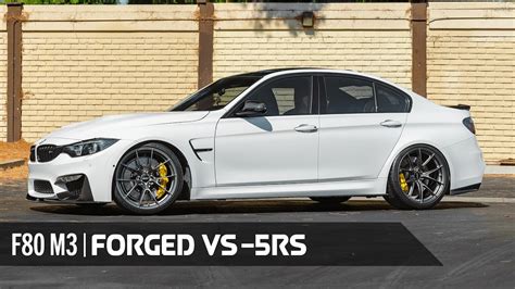 Bmw F80 M3 On Apex Vs 5rs Forged Wheels Youtube