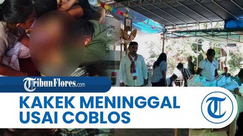 Usai Coblos Seorang Kakek Di Busalangga Rote Ndao Meninggal Dunia