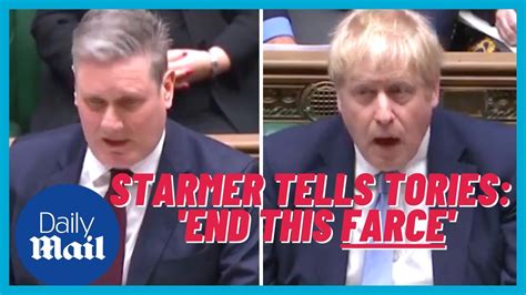 Boris Johnson Sue Gray Report Starmer Calls On Tory Mps To Oust Pm