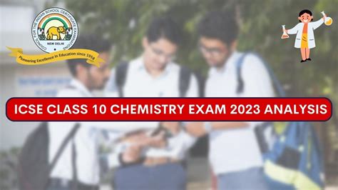 ICSE Class 10 Chemistry Paper Analysis 2023 Exam Review Question