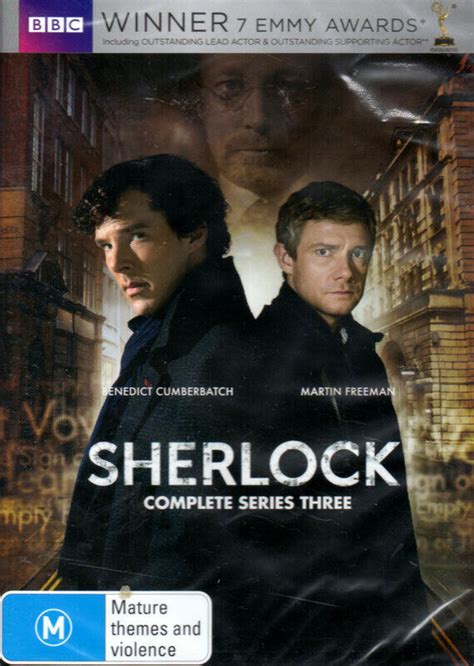 Sherlock Complete Series Three Benedict Cumberbatch New Sealed