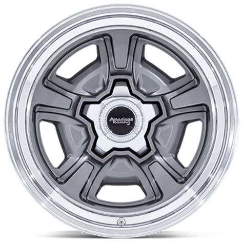 Staggered American Racing Wheels Vintage Vn Marauder Anthracite