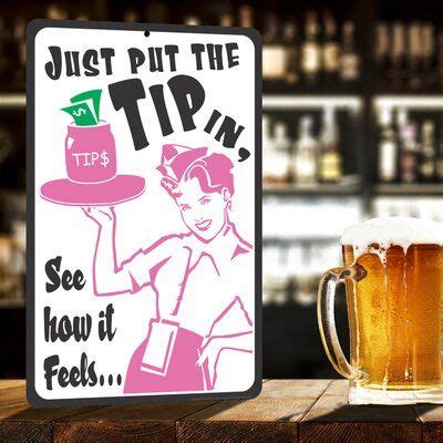 Atx Custom Signs Tipping Sign Wayfair Funny Bar Signs Bar Signs