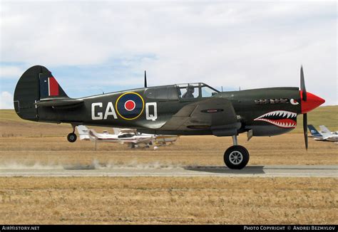 Aircraft Photo Of Vh Zoc Curtiss P N Warhawk Uk Air Force