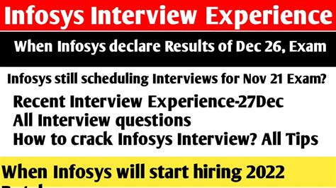 Infosys Interview Experience Infosys Results Infosys Interview Question Off Campus Drive