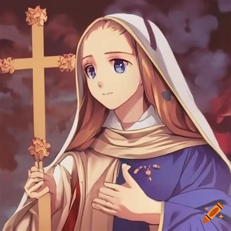 Catholic Themed Anime Artwork On Craiyon