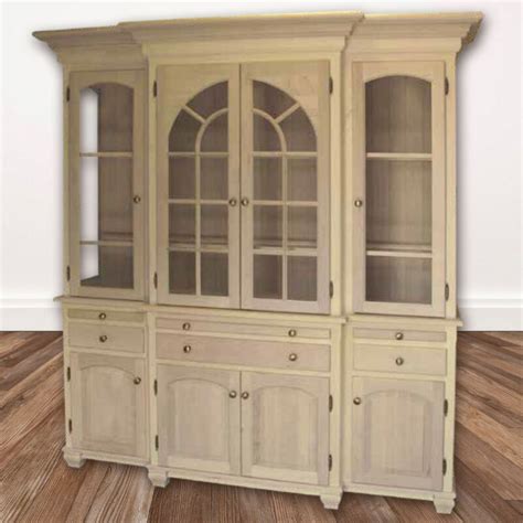 Church Window Hutch Buffet The Wooden Penny Custom Furniture